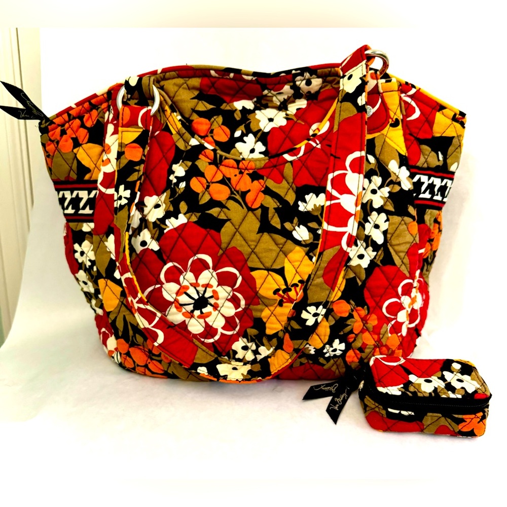 Vera Bradley Floral Purse & Change Purse